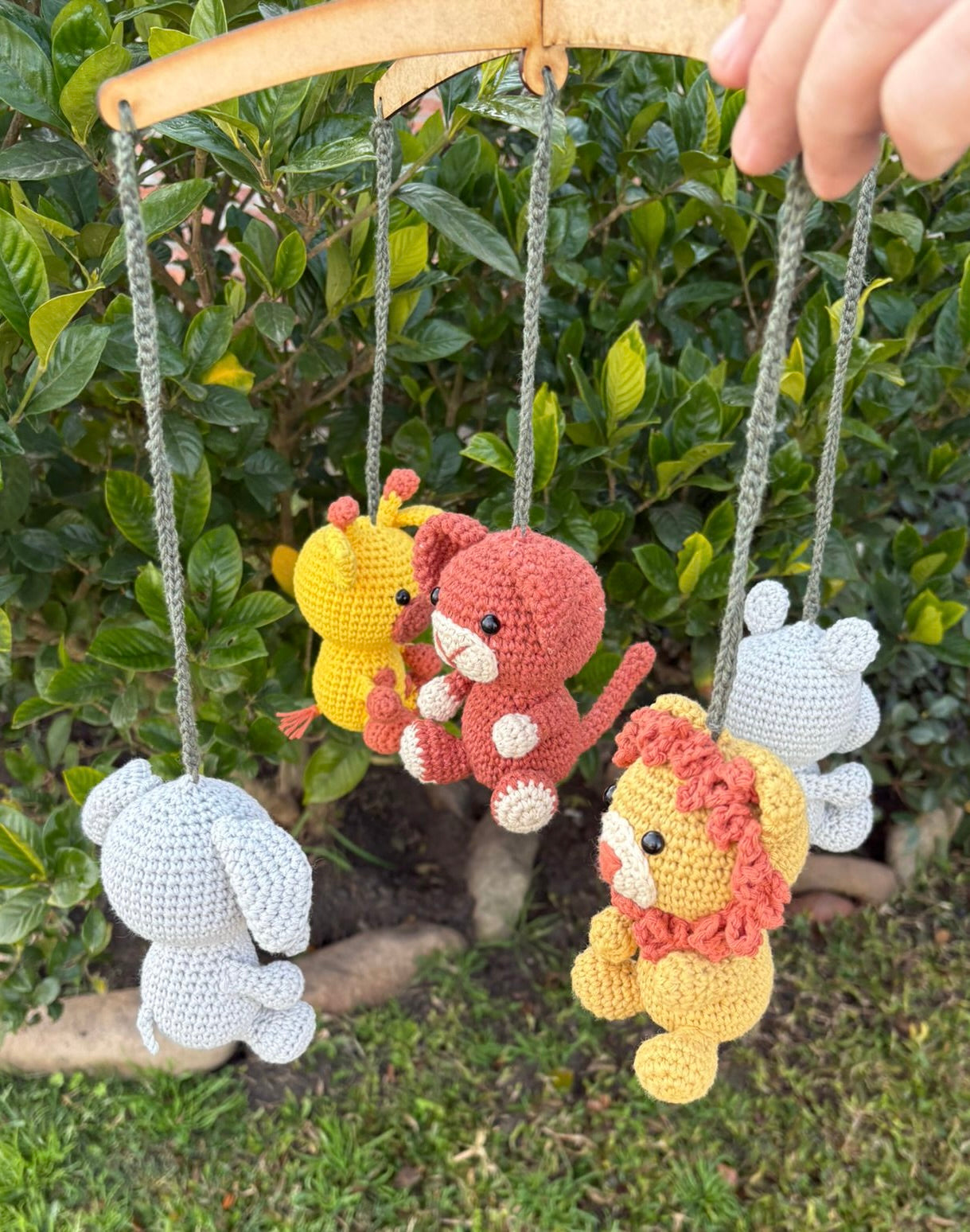 Movil para Bebe - Motivo SAFARI
