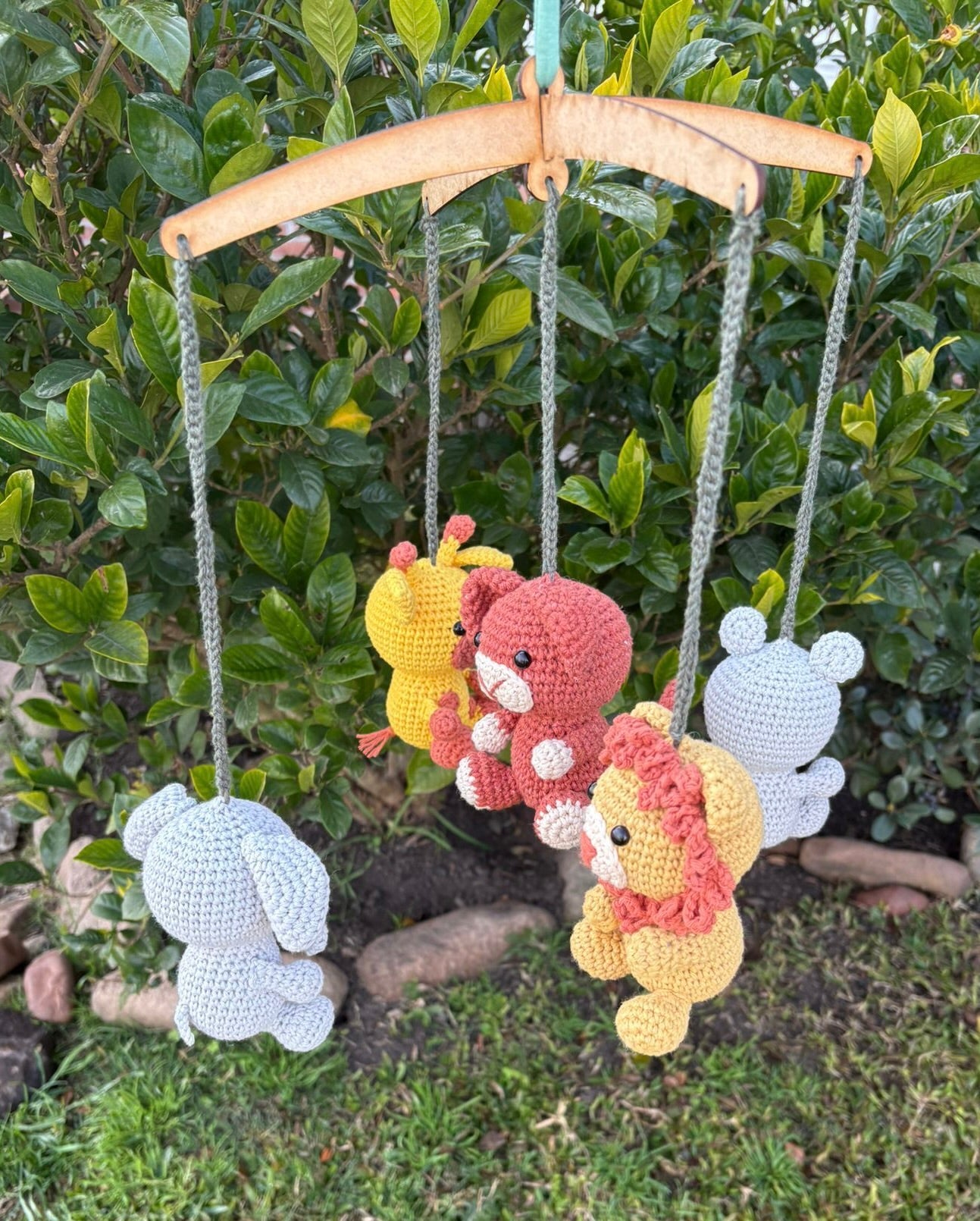 Movil para Bebe - Motivo SAFARI