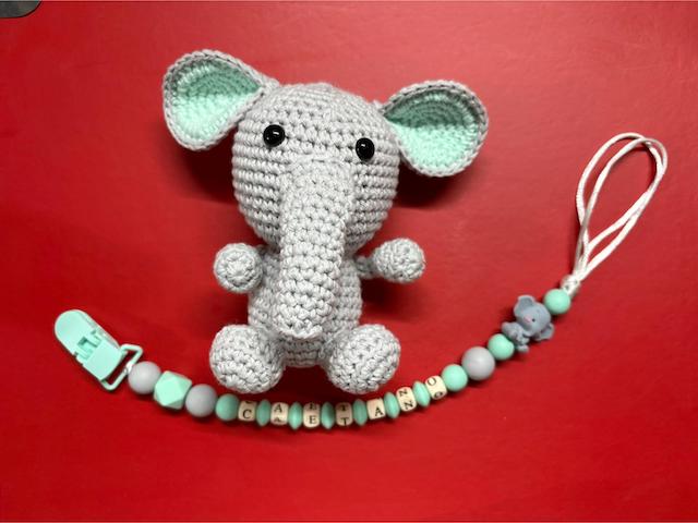 KITS DE APEGO 2 PIEZAS - ELEFANTITO