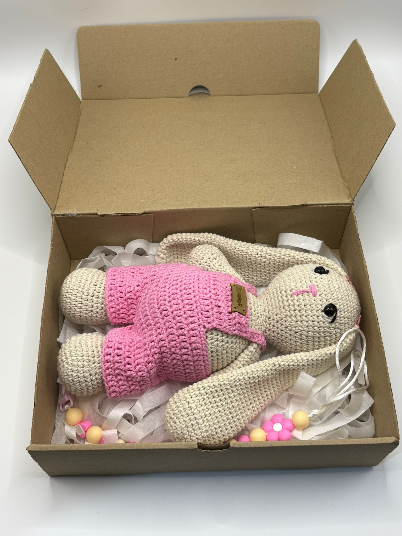 AMIGURUMI - CONEJITO ROSA